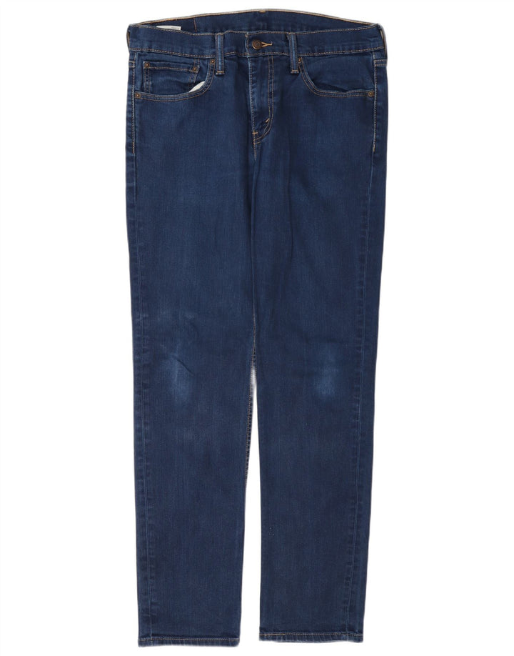 Levi's Herren 511 Slim Jeans W32 L32 Blaue Baumwolle