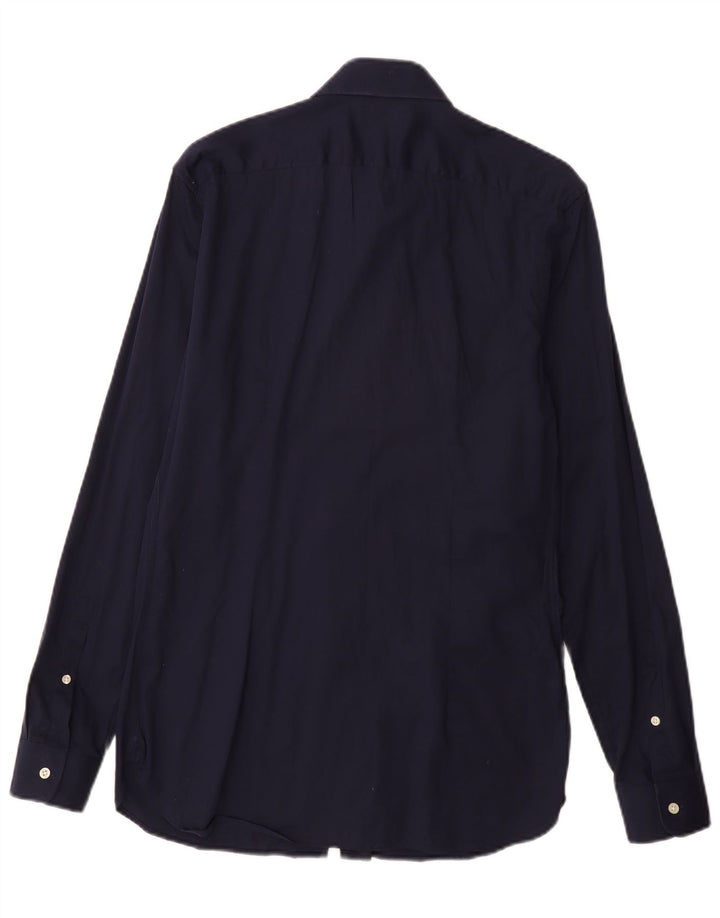 REISS Herren Slim Fit Hemd Medium Marineblau