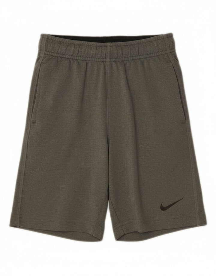 Nike Dri Fit Sportshorts für Jungen, 6–7 Jahre, XS, graues Polyester