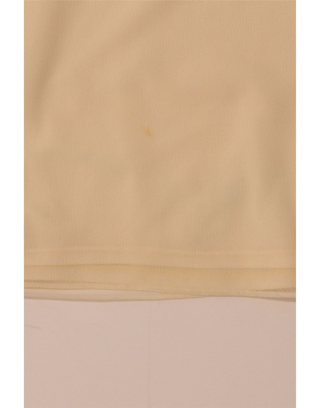 COAST Damen Crop See Through Bluse Top UK 16 Large Gelb Polyester