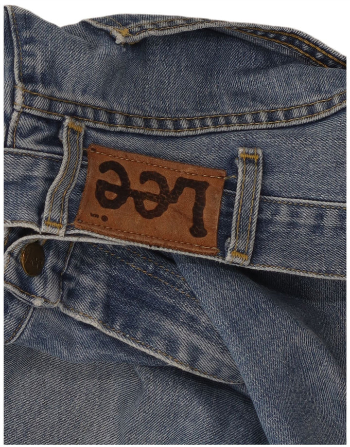 Lee Herren Straight Jeans W36 L31 Blau