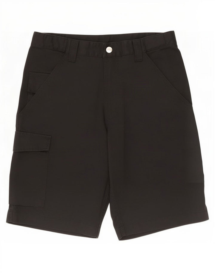 Russell Athletic Herren Cargoshorts Medium W30 Schwarz Polyester