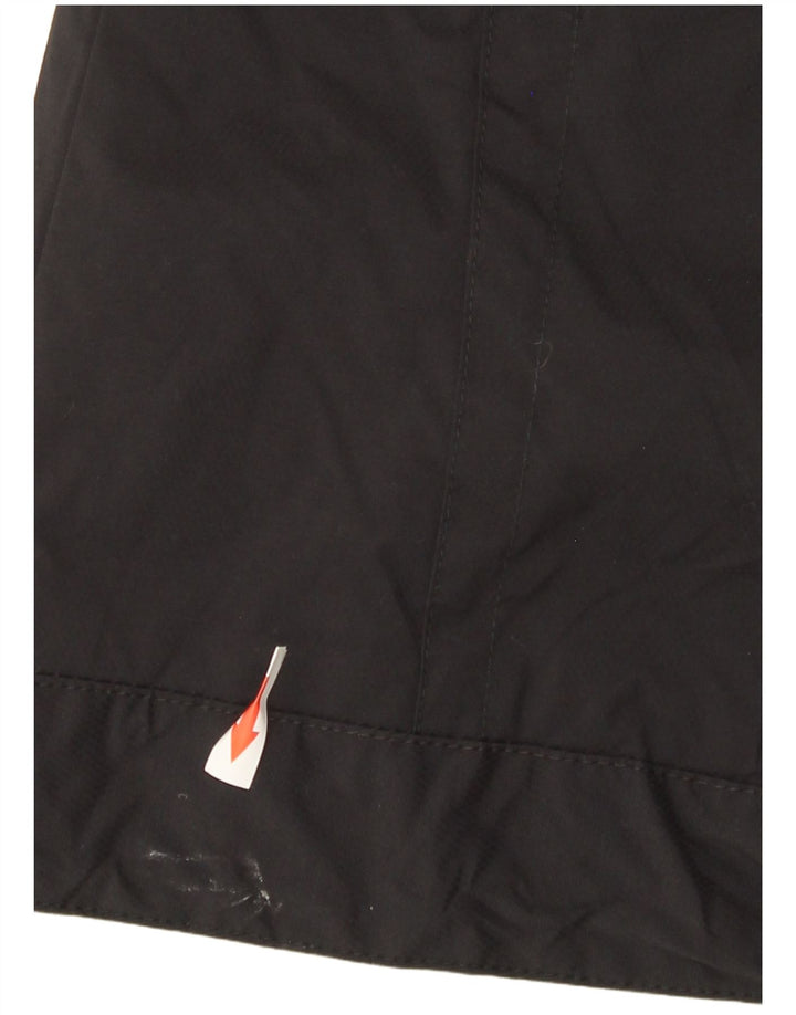 Columbia Damen-Windbreakerjacke mit Kapuze, UK 10, Größe S, schwarzes Nylon