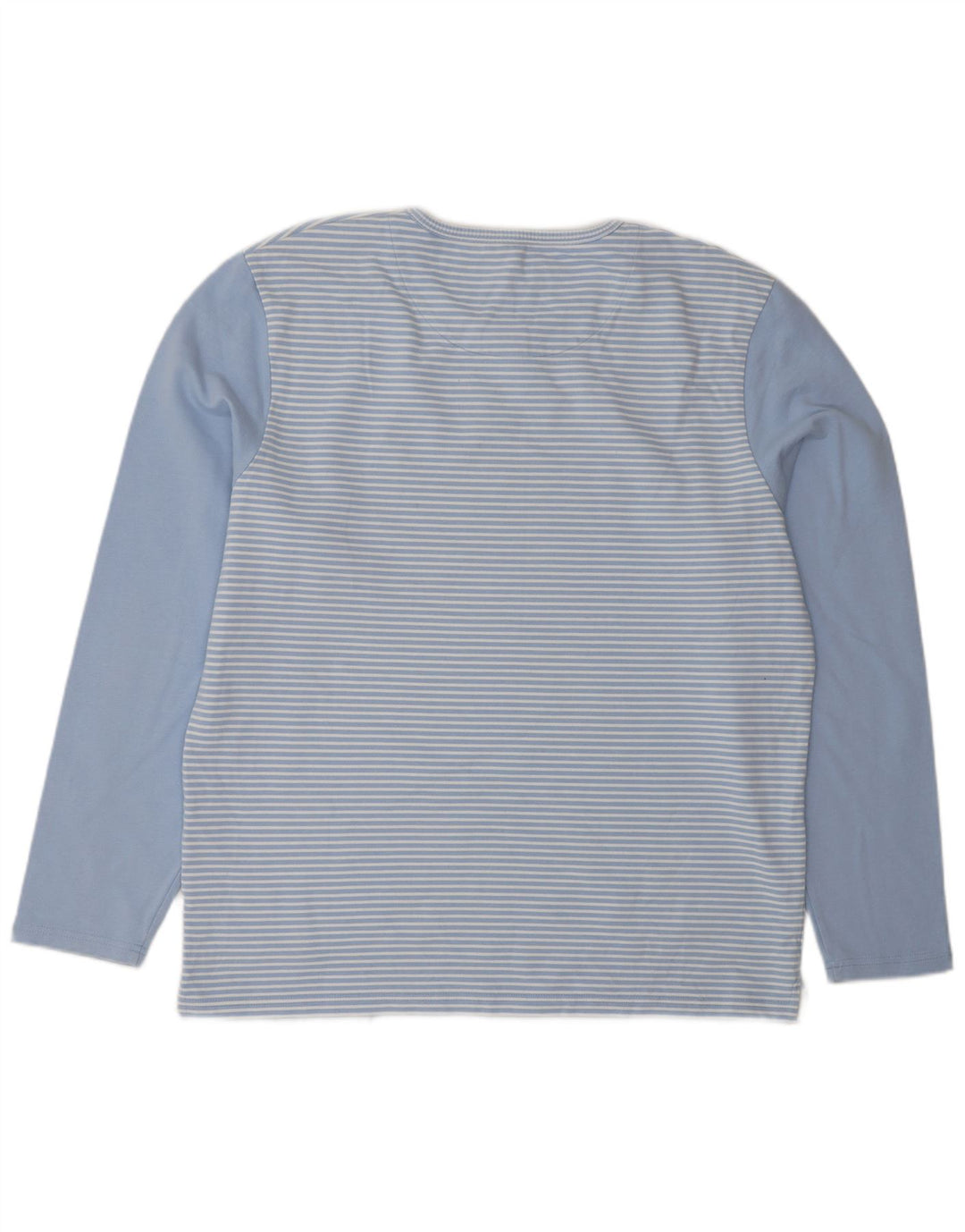 Lyle & Scott Herren-Oberteil, langärmlig, XL, Blau, Nadelstreifen
