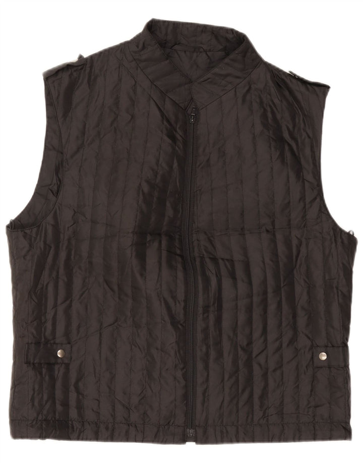 Marks & Spencer Herren Liner Gilet UK 38 Mittelschwarzes Polyester