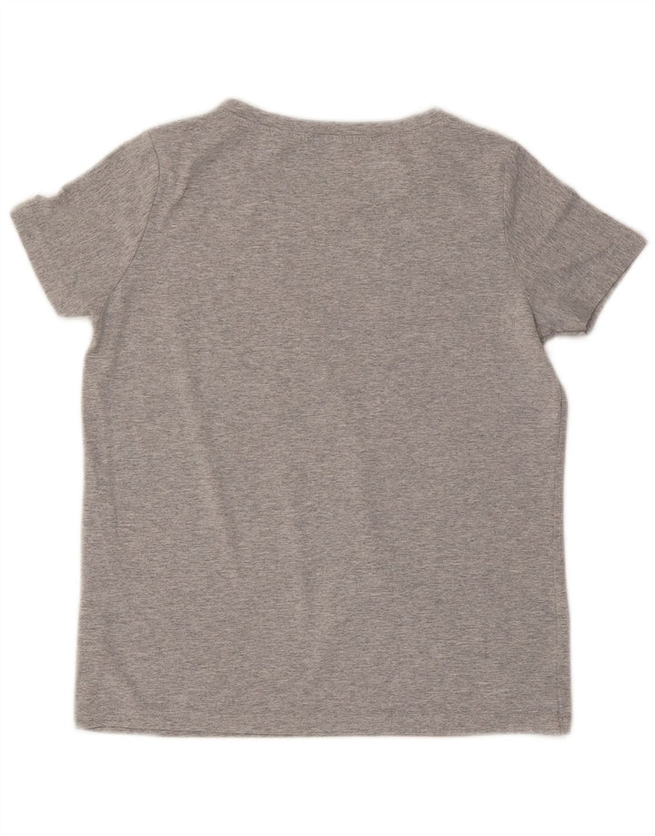 Refrigiwear Damen T-Shirt Top UK 12 Mittelgrau