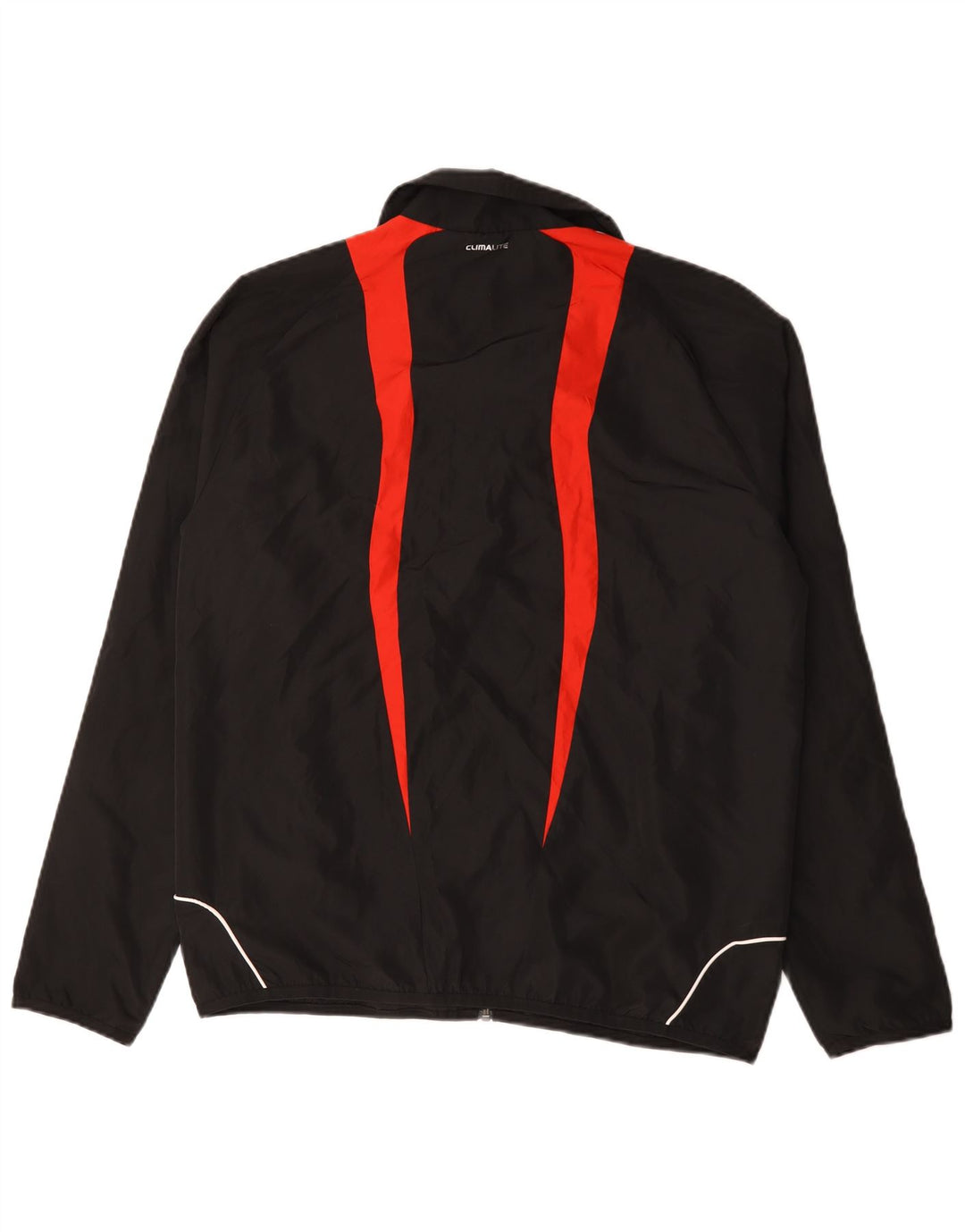 Adidas Herren Climalite Trainingsanzug Top Jacke UK 40/42 Medium Schwarz