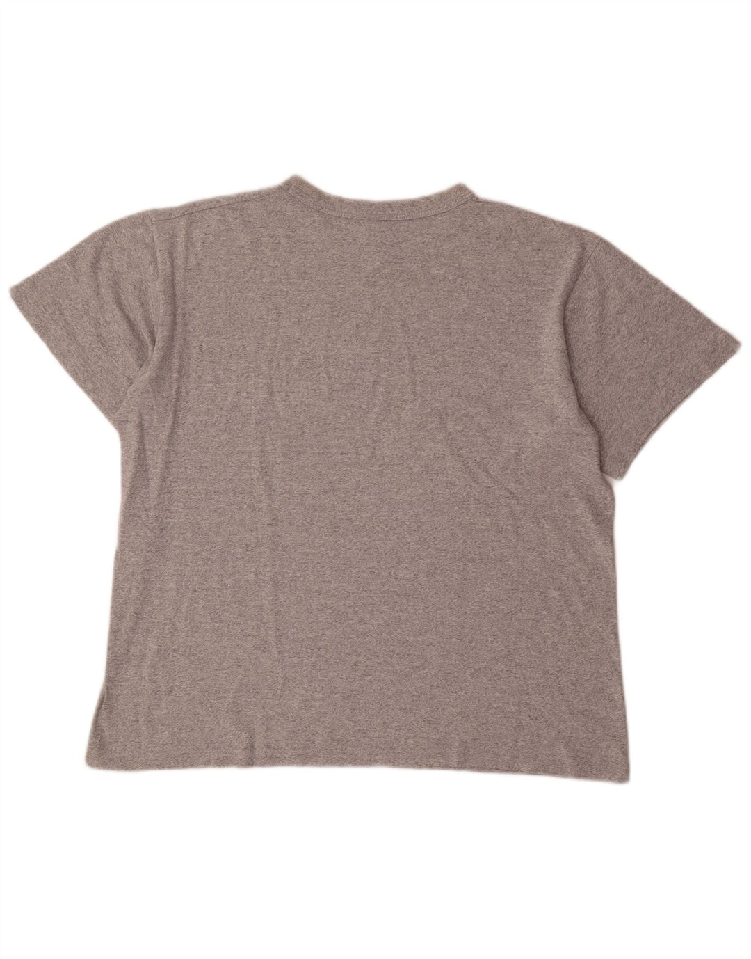 Champion Herren Grafik-T-Shirt-Oberteil, großes graues Acryl
