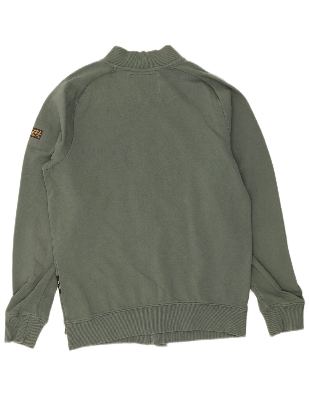 G-Star Herren-Trainingsanzug-Oberteil, Jacke, Größe S, Grün, Baumwolle
