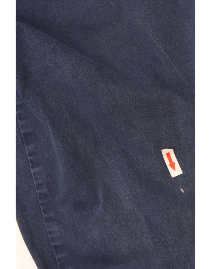 Marks & Spencer Herren-Chinohose mit normaler Passform, W38 L31, marineblaue Baumwolle