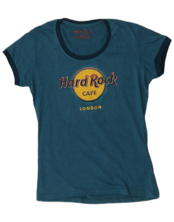 Hard Rock Cafe Mädchen London Graphic T-Shirt Top 15–16 Jahre Mittelblau