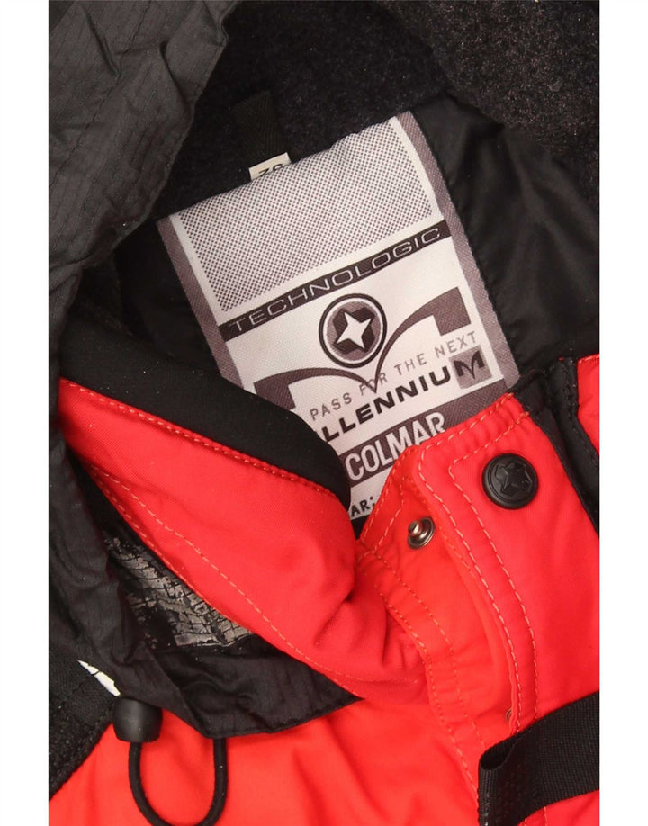 Colmar Herren-Skijacke mit Kapuze, IT 52, Größe L, Rot, Farbblock