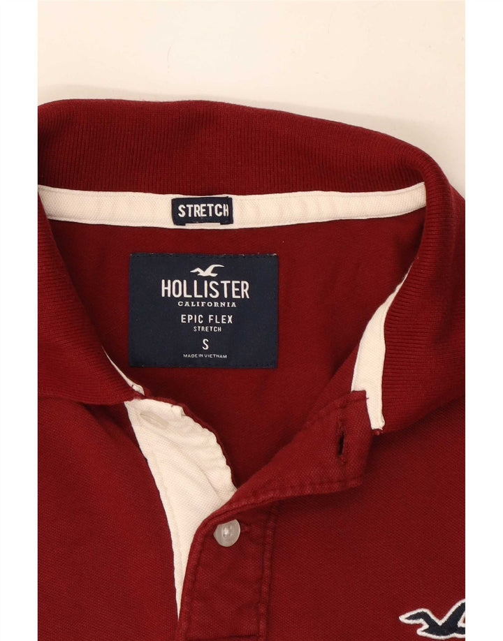Hollister Herren-Poloshirt, Größe S, Kastanienbraun