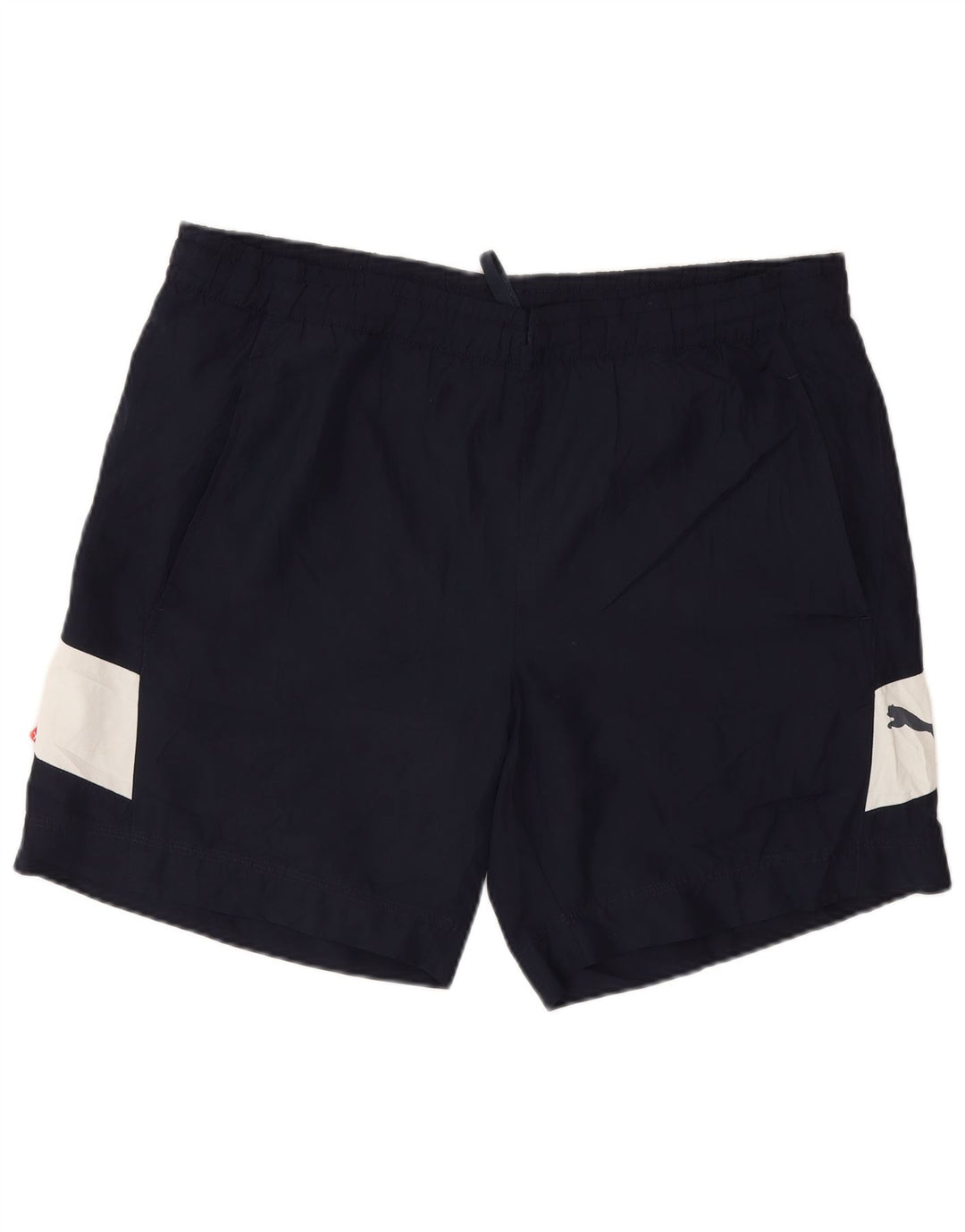 Puma Herren Sportshorts Medium Marineblau Colourblock Polyester