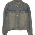 VINTAGE Mens Denim Jacket UK 42 XL Blue Cotton Vintage Vintage and Second-Hand Vintage from Messina Hembry 