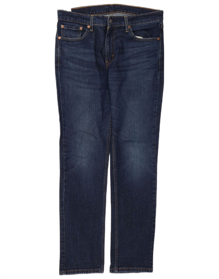 Levi's Herren 511 Slim Jeans W33 L32 Marineblau Baumwolle