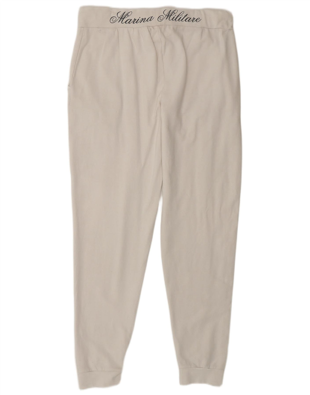 MARINA MILITARE Damen Trainingshose Jogger UK 16 Large Weiß