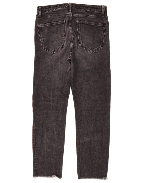Zara Damen Slim Jeans EU 40 Medium W30 L27 Grau
