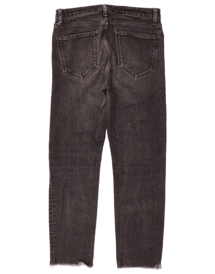 Zara Damen Slim Jeans EU 40 Medium W30 L27 Grau