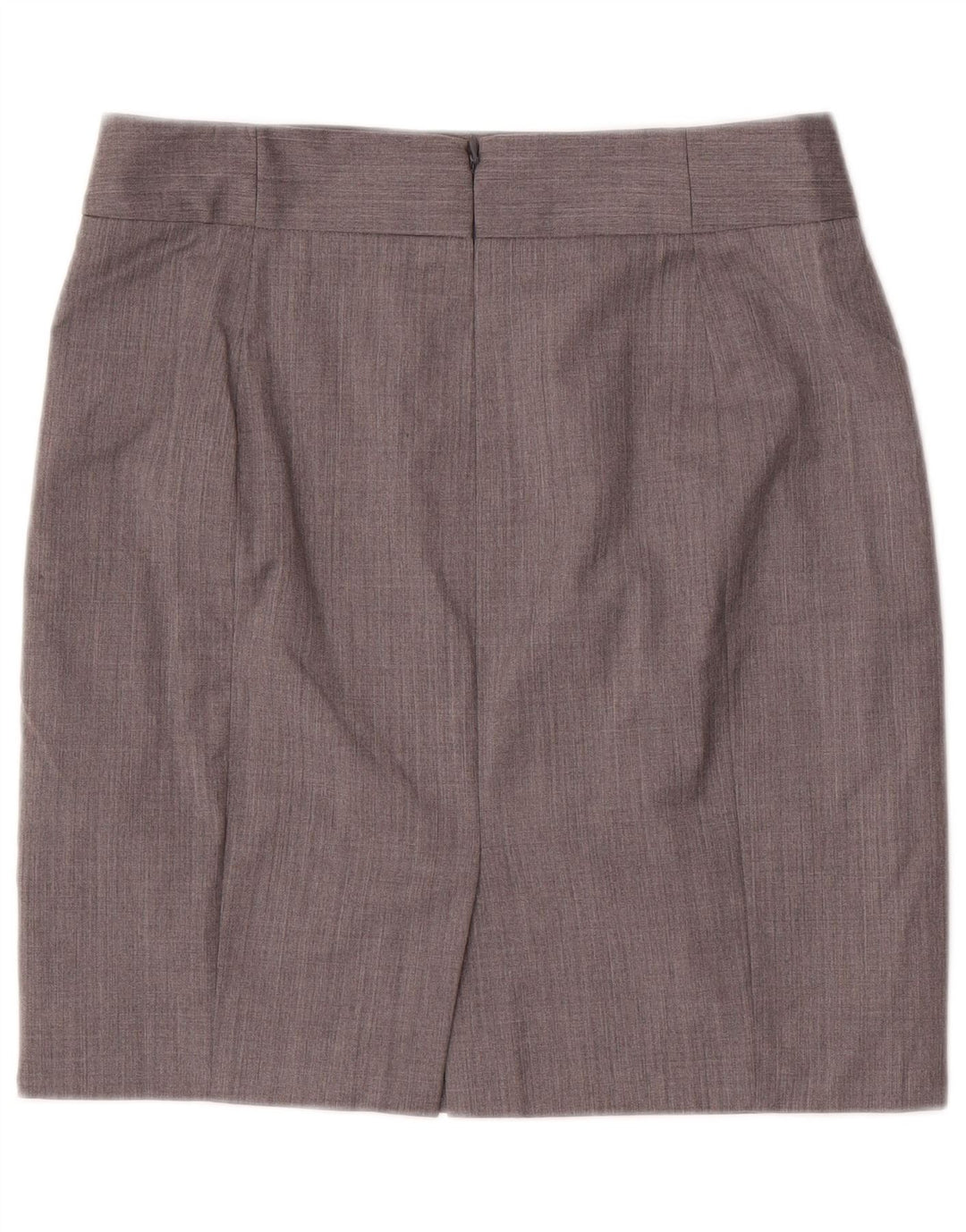 J. Crew Damen Bleistiftrock US 6 Medium W30 Graue Wolle