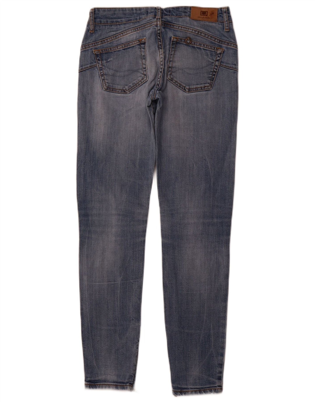 LIU JO Damen Skinny Jeans W28 L29 Blau
