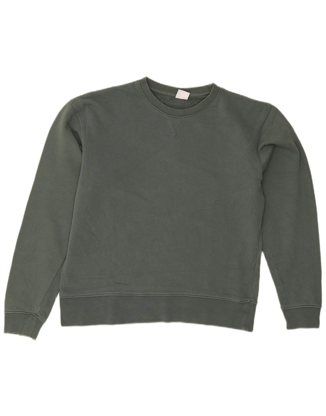 Zara Herren Sweatshirt Pullover Mittelgrün
