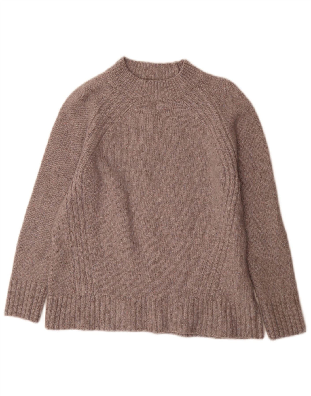White Stuff Rollkragenpullover für Damen, Gr. 40, Größe L, Grau meliert