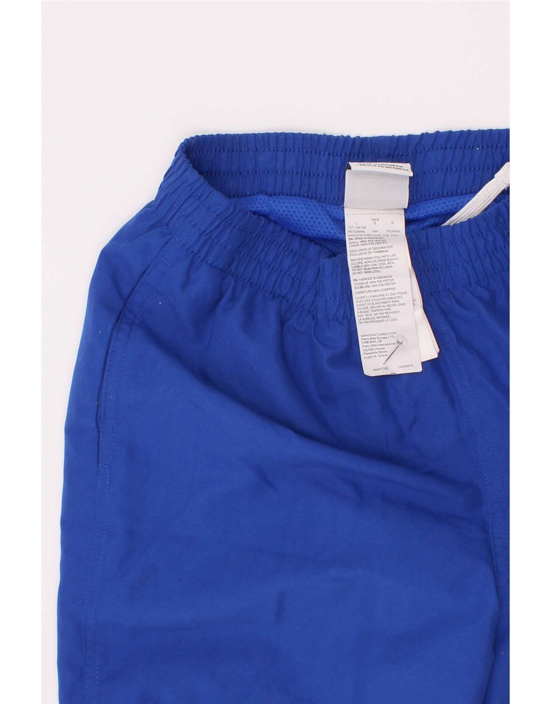 Nike Sportshorts für Jungen, 12–13 Jahre, groß, blaues Polyester