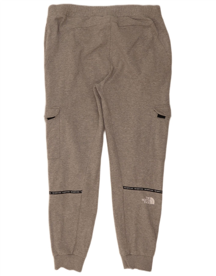 The North Face Herren-Trainingsanzug-Hose mit Grafik, Mittelgrau meliert