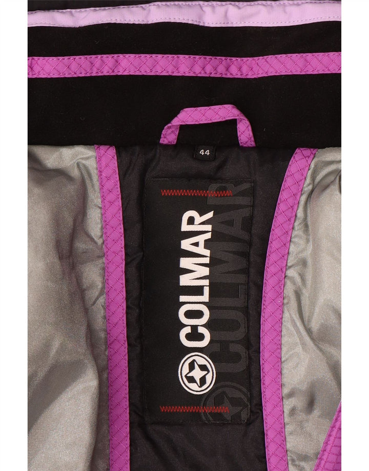 Colmar Damen-Skijacke mit Kapuze, EU 44, Mittelviolett, Farbblock
