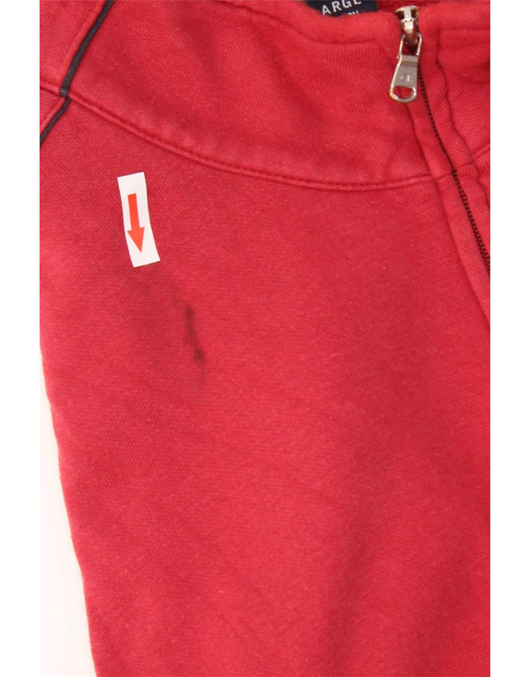 Champion Herren-Trainingsoberteil, Jacke, 2XL, rote Baumwolle
