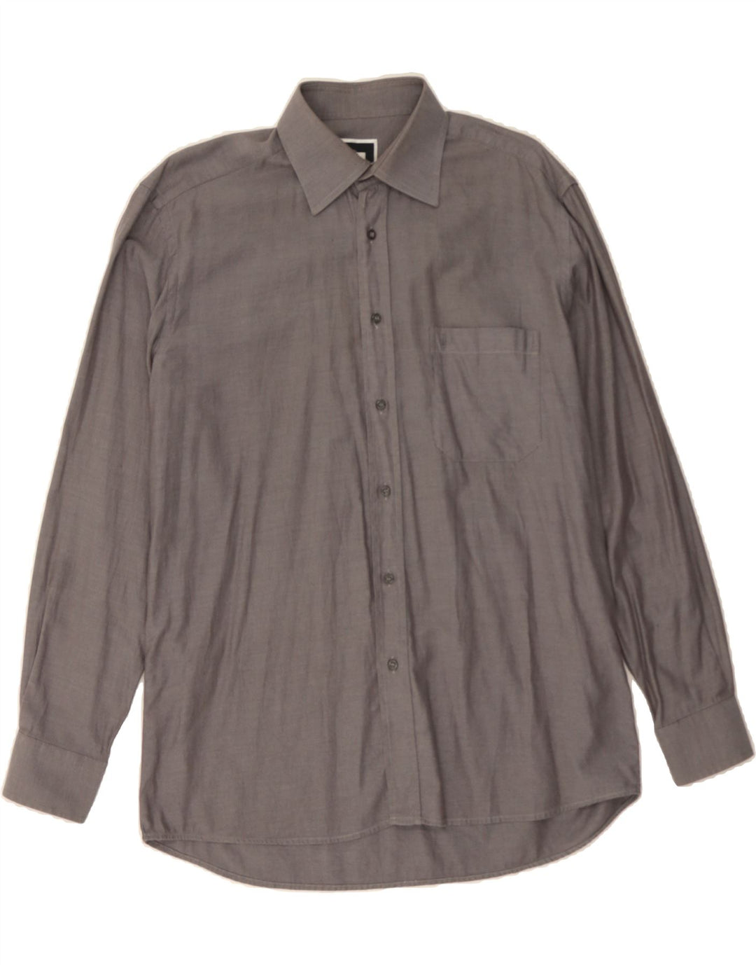 ROCCOBAROCCO Mens Shirt Size 40 Medium Grey Vintage Roccobarocco and Second-Hand Roccobarocco from Messina Hembry 