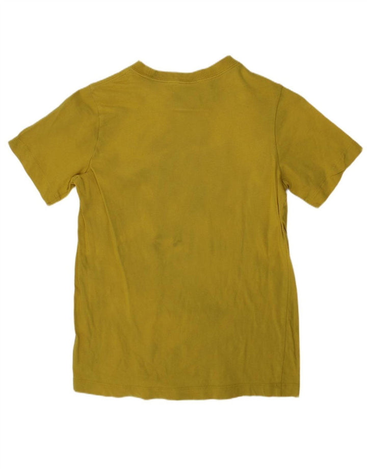 NIKE Boys Graphic T-Shirt Top 10-11 Years Medium Yellow