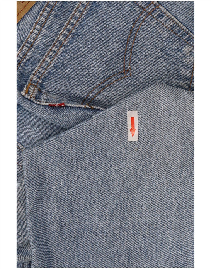 Levi's Herren 501 Straight Jeans W32 L27 Blaue Baumwolle