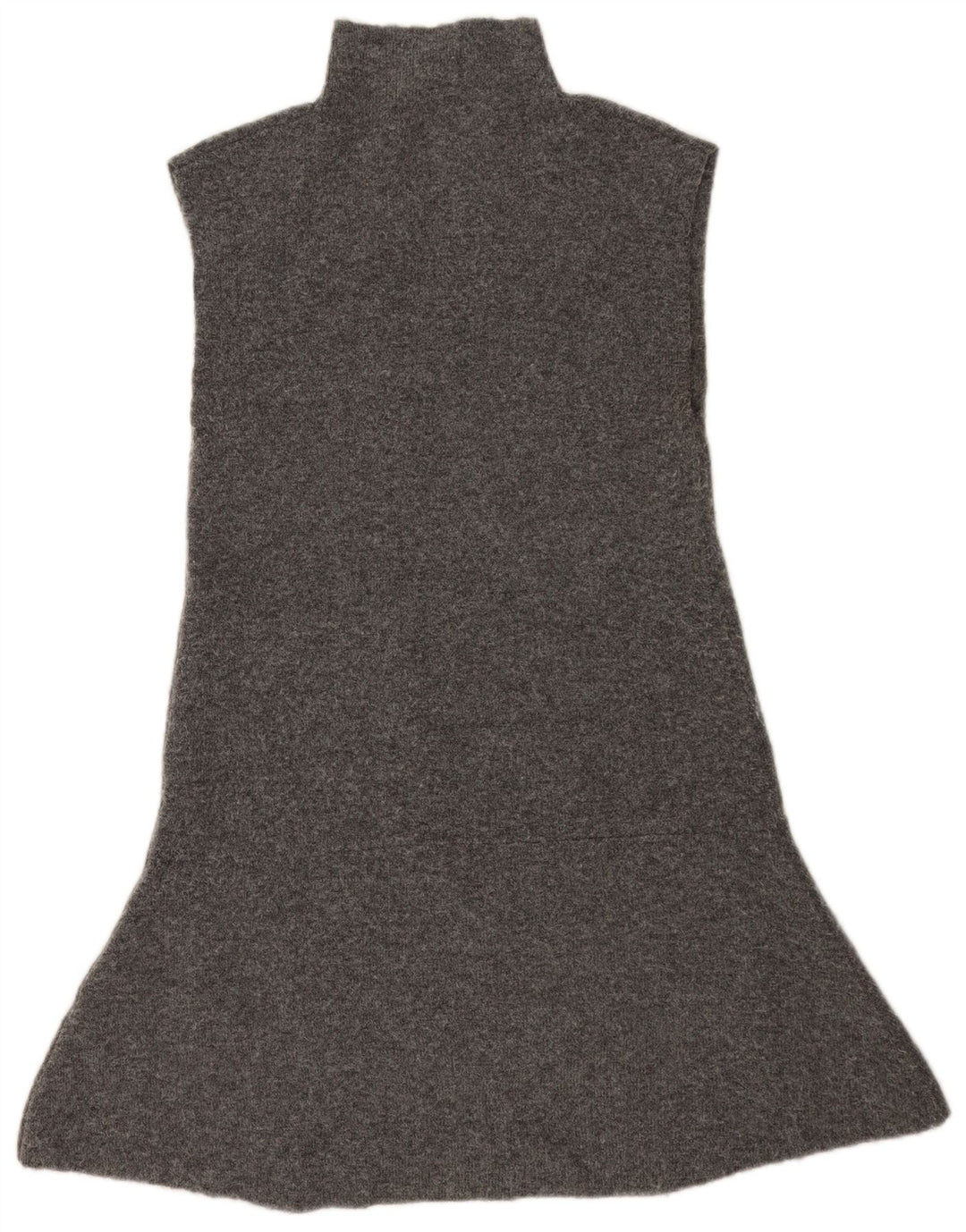 Ärmelloses Pulloverkleid für Damen von Zara, Gr. 44, Größe L, Grau, Polyester