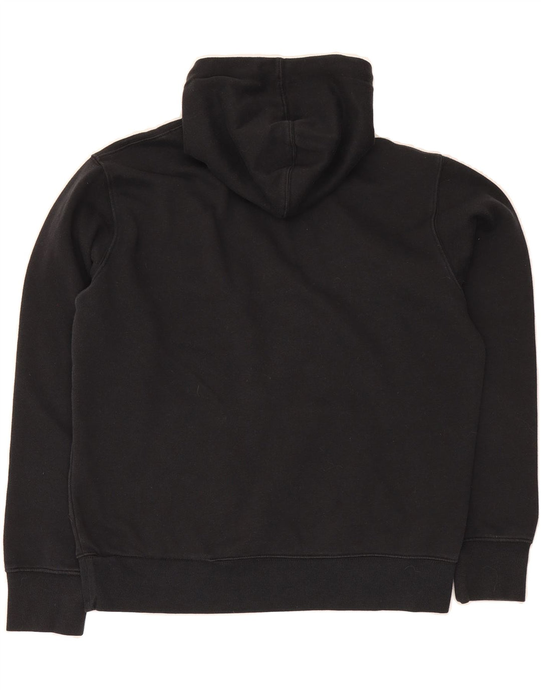 NEW BALANCE Mens Graphic Hoodie Jumper Medium Black Vintage New Balance and Second-Hand New Balance from Messina Hembry 