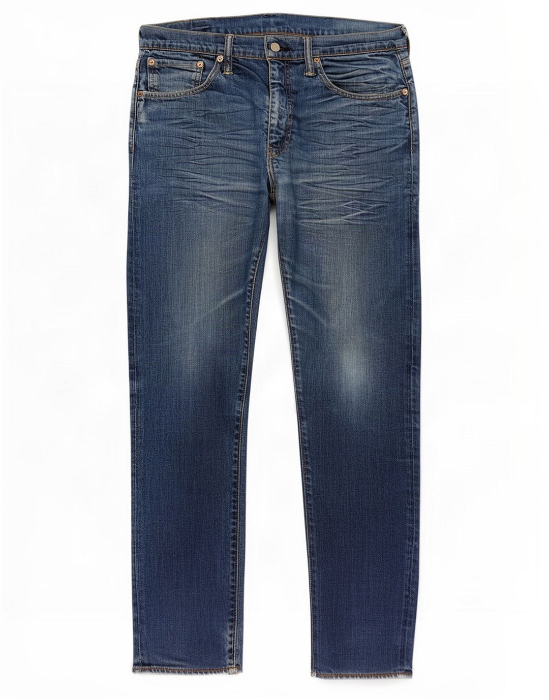 Levi's Herren 508 Straight Jeans W34 L30 Blaue Baumwolle
