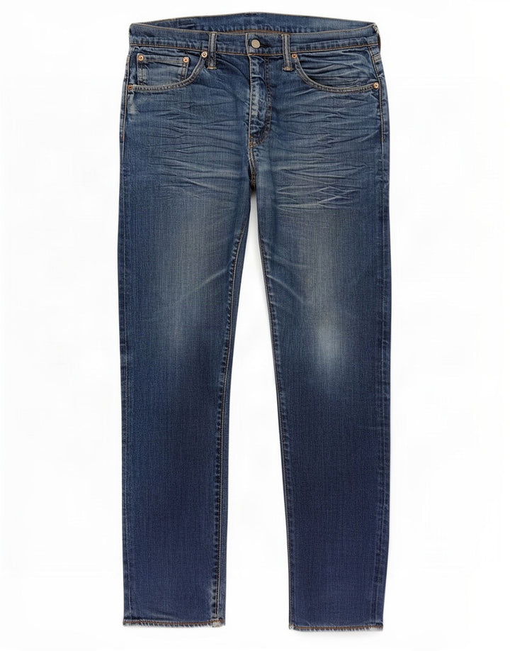 Levi's Herren 508 Straight Jeans W34 L30 Blaue Baumwolle