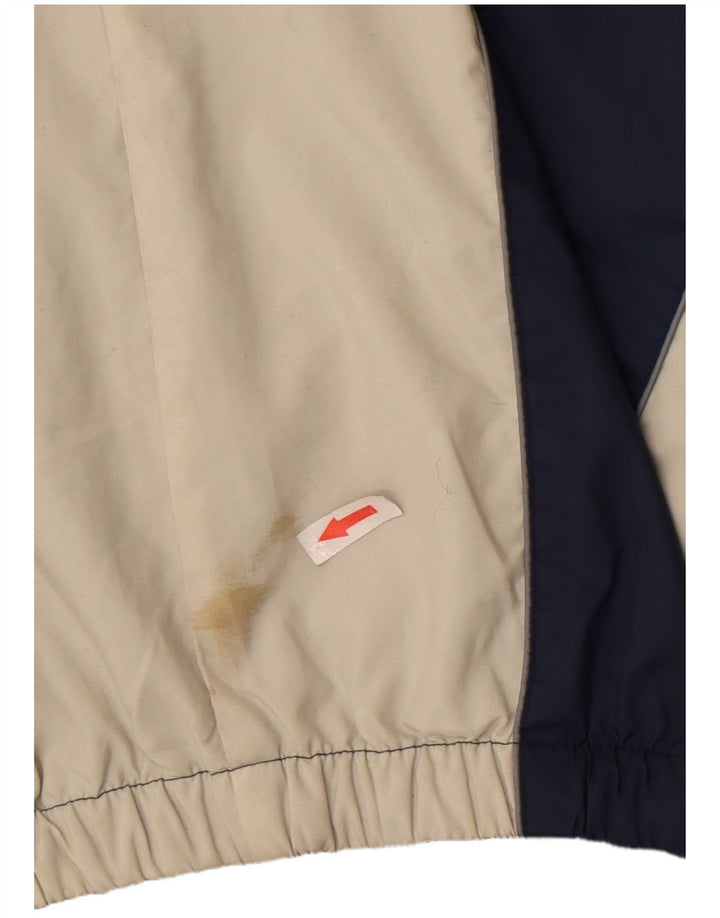 Nike Jungen-Regenjacke mit Grafik, 11–12 Jahre, groß, Marineblau, Farbblock
