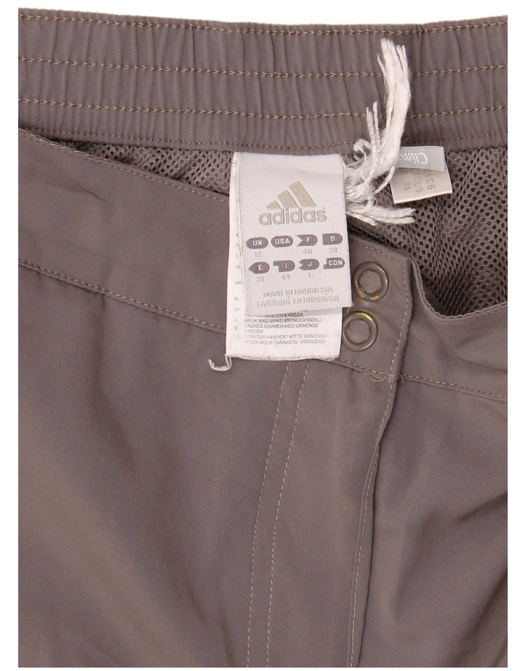 Adidas Damen Climalite Bermuda Sport Shorts UK 12 Mittelgrau