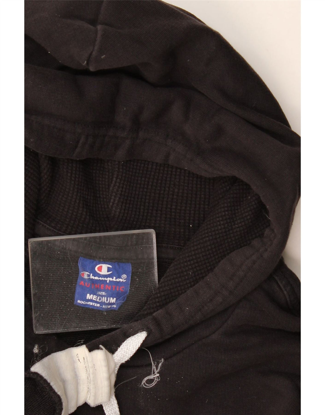 Champion Herren-Kapuzenpullover mit Grafik, mittelschwarz, Baumwolle