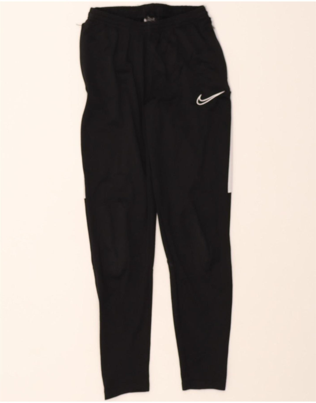NIKE Womens Tracksuit Trousers UK 8 Small  Black Colourblock Polyester Vintage Nike and Second-Hand Nike from Messina Hembry 
