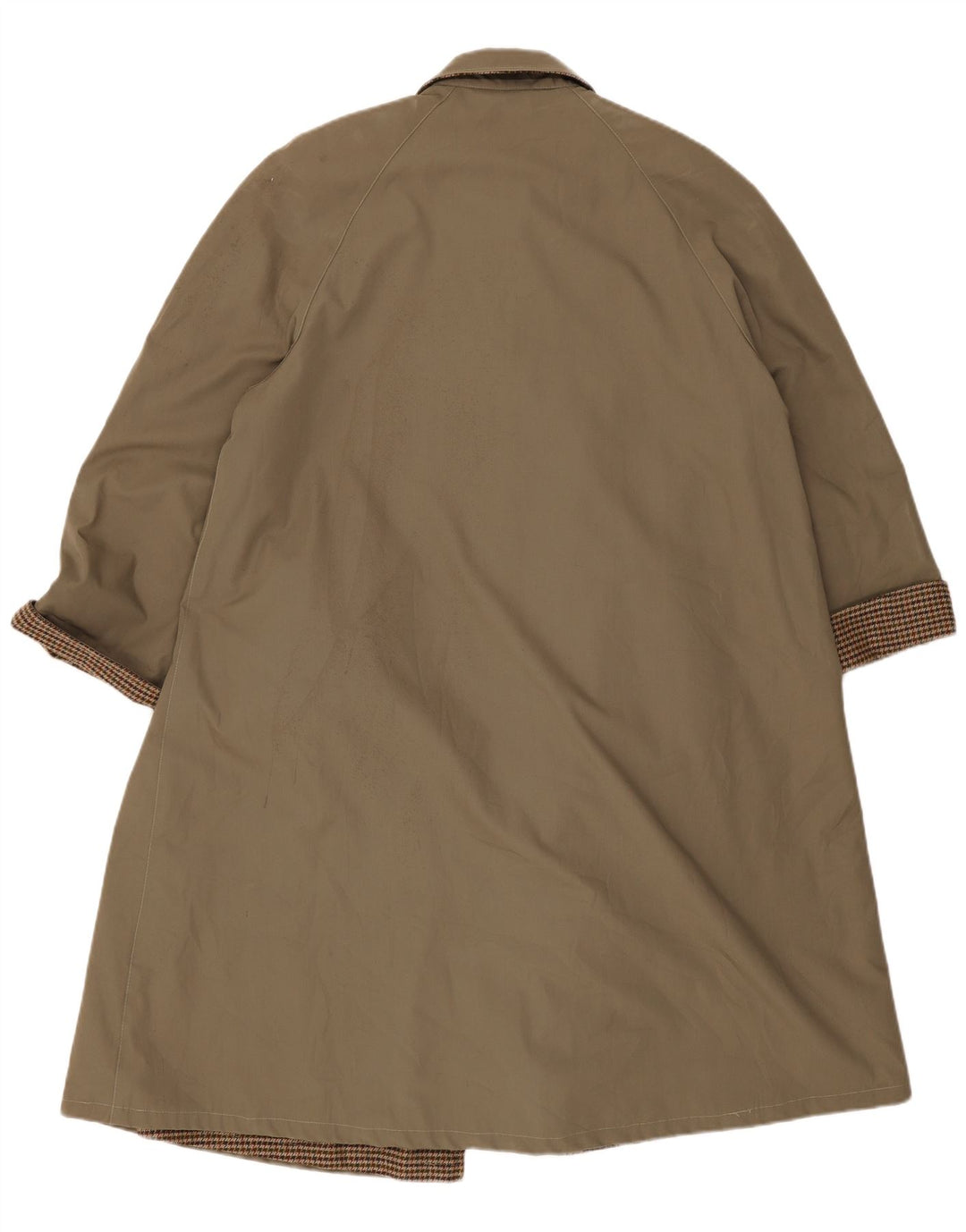 Vintage Damen Mantel UK 16 Large Khaki