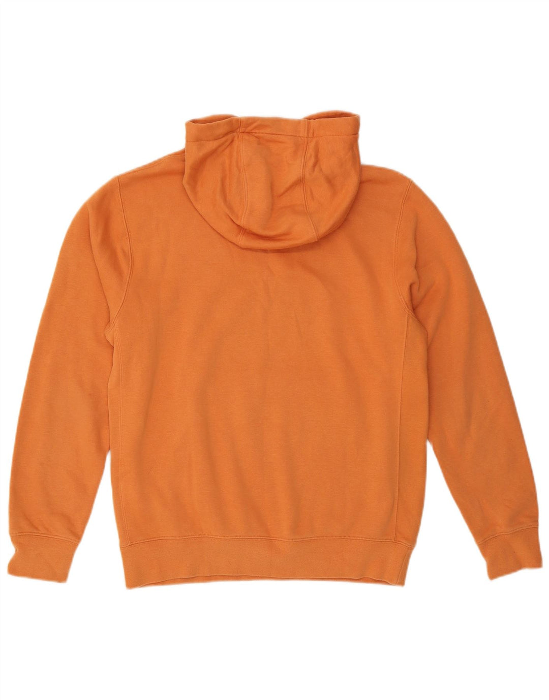 NIKE Herren Kapuzenpullover, Größe S, Orange, Baumwolle