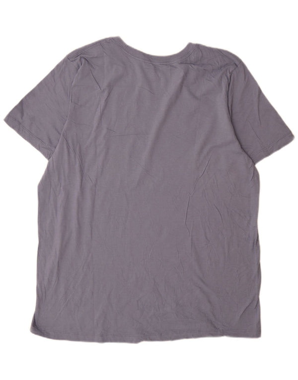 Nike Herren-T-Shirt mit Grafik, XL, Marineblau, Baumwolle