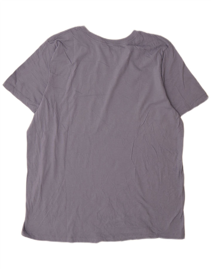 Nike Herren-T-Shirt mit Grafik, XL, Marineblau, Baumwolle
