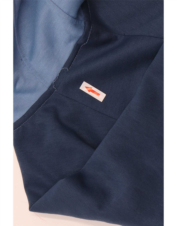 The North Face Herren-Trainingsanzug, klein, marineblau, Farbblock-Polyester