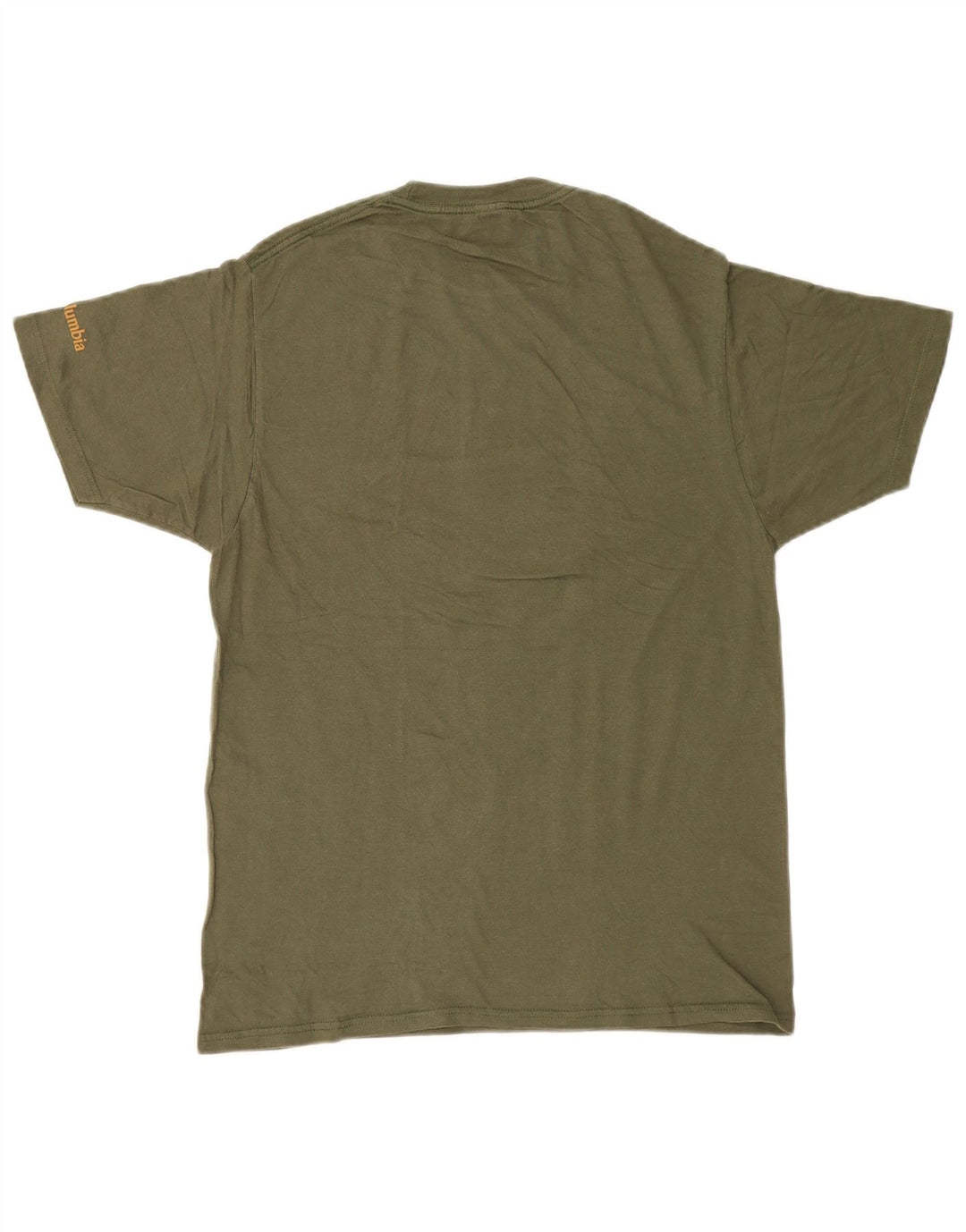 Columbia Herren-T-Shirt mit Grafik, mittelgrüne Baumwolle