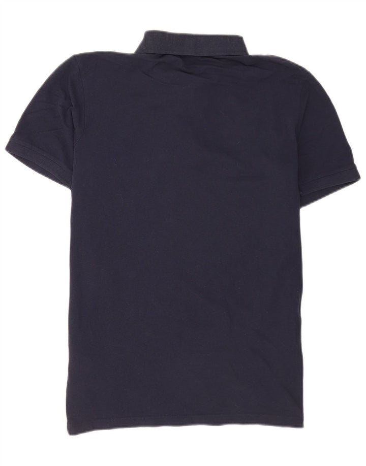 Diadora Herren-Poloshirt, große marineblaue Baumwolle