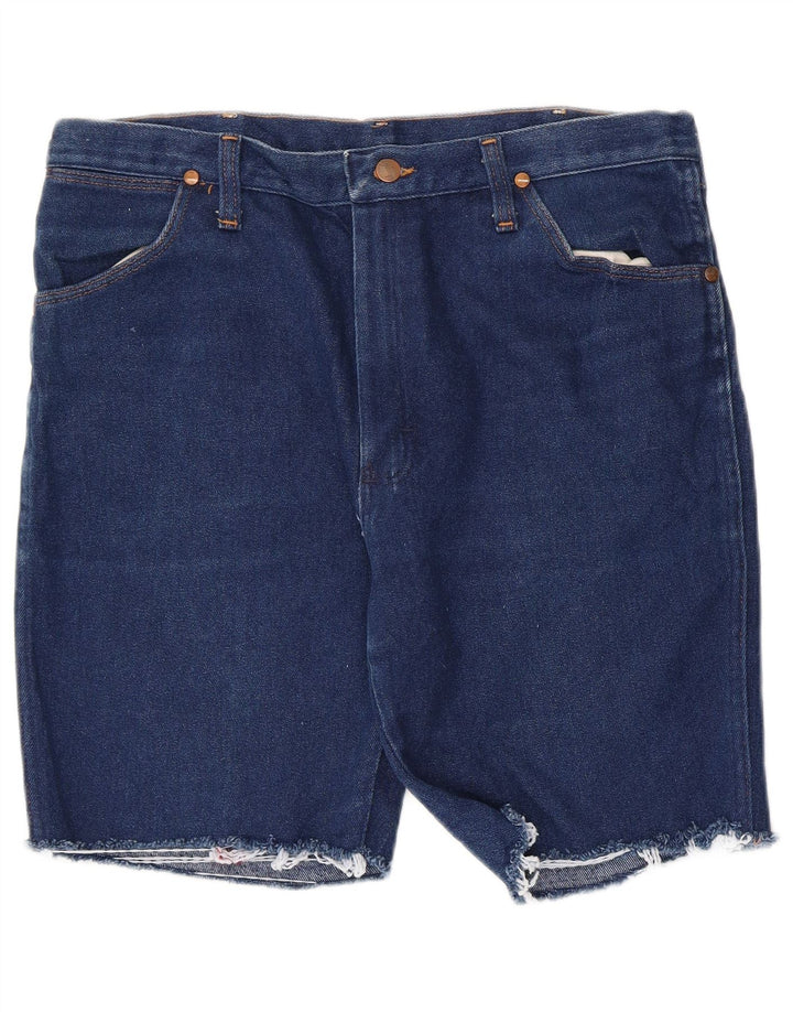 Wrangler Herren W36 Große marineblaue Baumwolle